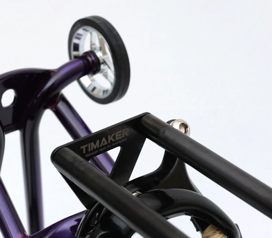 Brompton Titanium Alloy Rear Rack 50kg Capacity