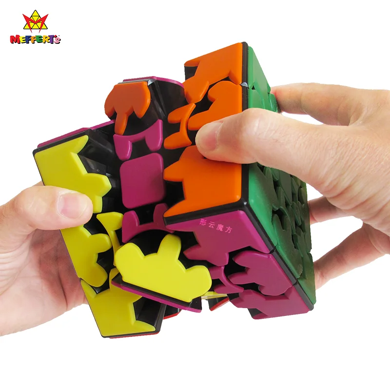 Meffert's Alien Puzzle Cubo magico in edizione limitata Cubo ad ingranaggi extra-large Cubo di velocità Lunghezza 120 mm Larghezza Altezza Giocattoli divertenti originali