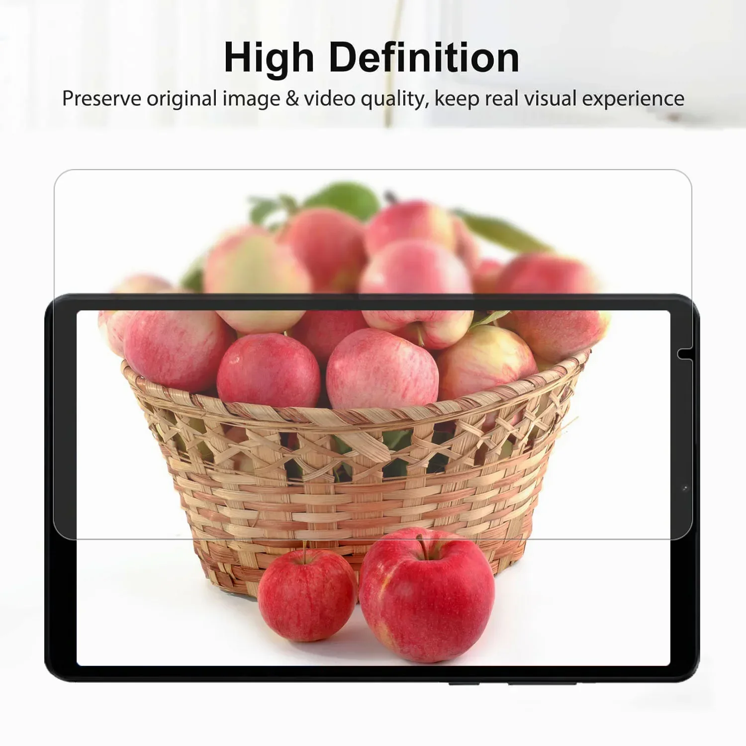 Ультрапрозрачная защитная пленка для экрана HD, жесткая пленка, устойчивая к царапинам закаленное стекло для Xiaomi Redmi Pad SE 8,7-дюймовый 4G Wi-Fi дисплей