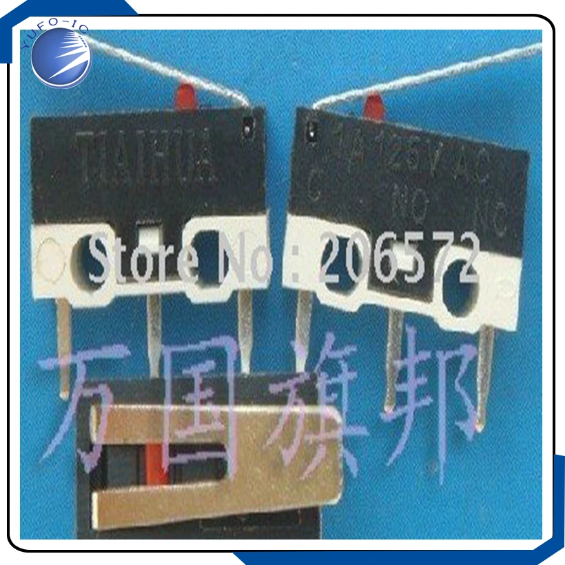 Free Shipping 200pcs Pin pitch:5mm 3pin Mouse switch New products and ROHS