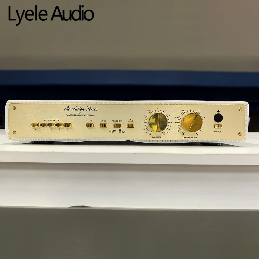 

Lyele Audio replica FM255 MKII preamplifier HiFi high-end audio sound amplifier 1:1 replica of the original machine line