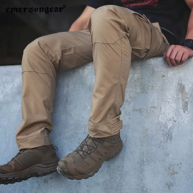 Emersongear Blue Label Tactical Ergonomic Fit Long Mens Duty Cargo Trousers Training Airsoft Hunting Hiking EMB9463