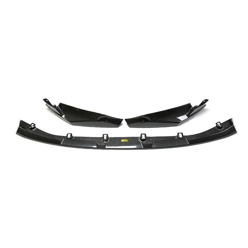

Suitable for BMW M3M4 carbon fiber front lip G80G82 modified MP dry carbon surround front shovel front spoiler small surround