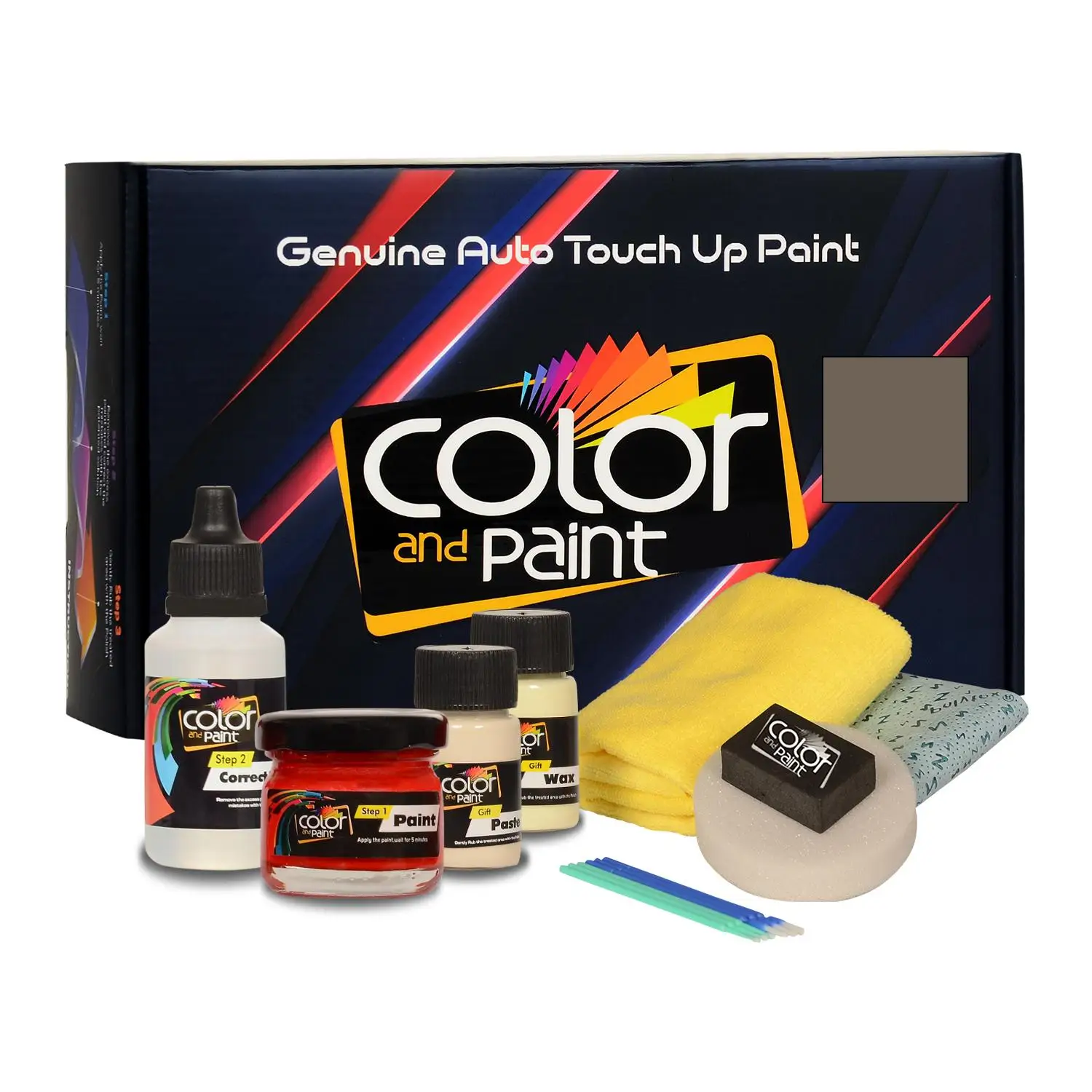 Color and Paint compatible with KIA Automotive Touch Up Paint - GOLDEN BEAT MET - K3N - Basic Care