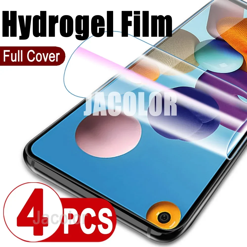 4pcs Safety Hydrogel Film For Samsung Galaxy A21s A22 A23 5G 4G Samsun Galaxi A 22 21s 23 5 4 G Gel Protection Screen Protector