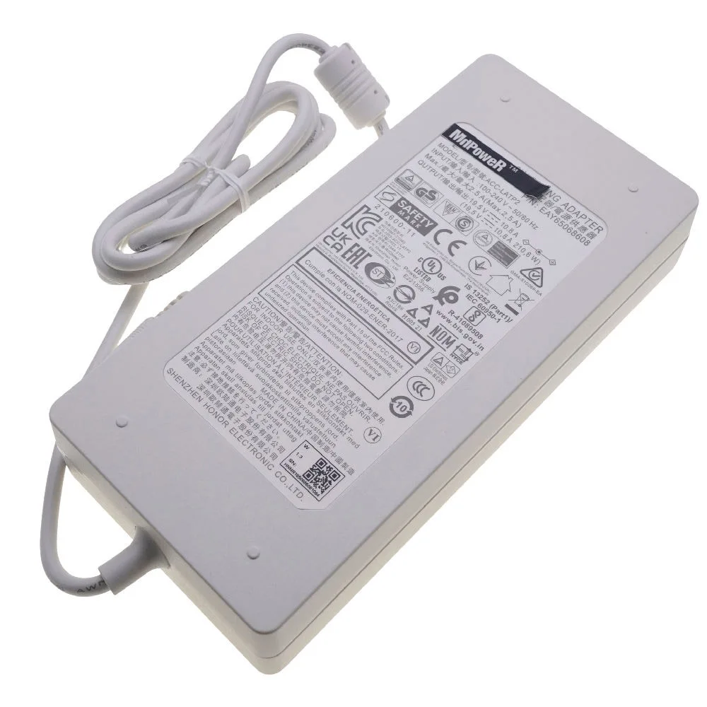Cargador Adaptador de Corriente ACC-LATP2 210.6W 19.5V 10.8A para Monitor LED-LCD LG 38BN95C-W ACC-LATP2, Fuente de Alimentación OEM