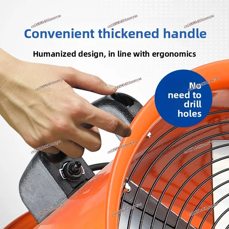 Portable axial flow fan 220v blower powerful small blower