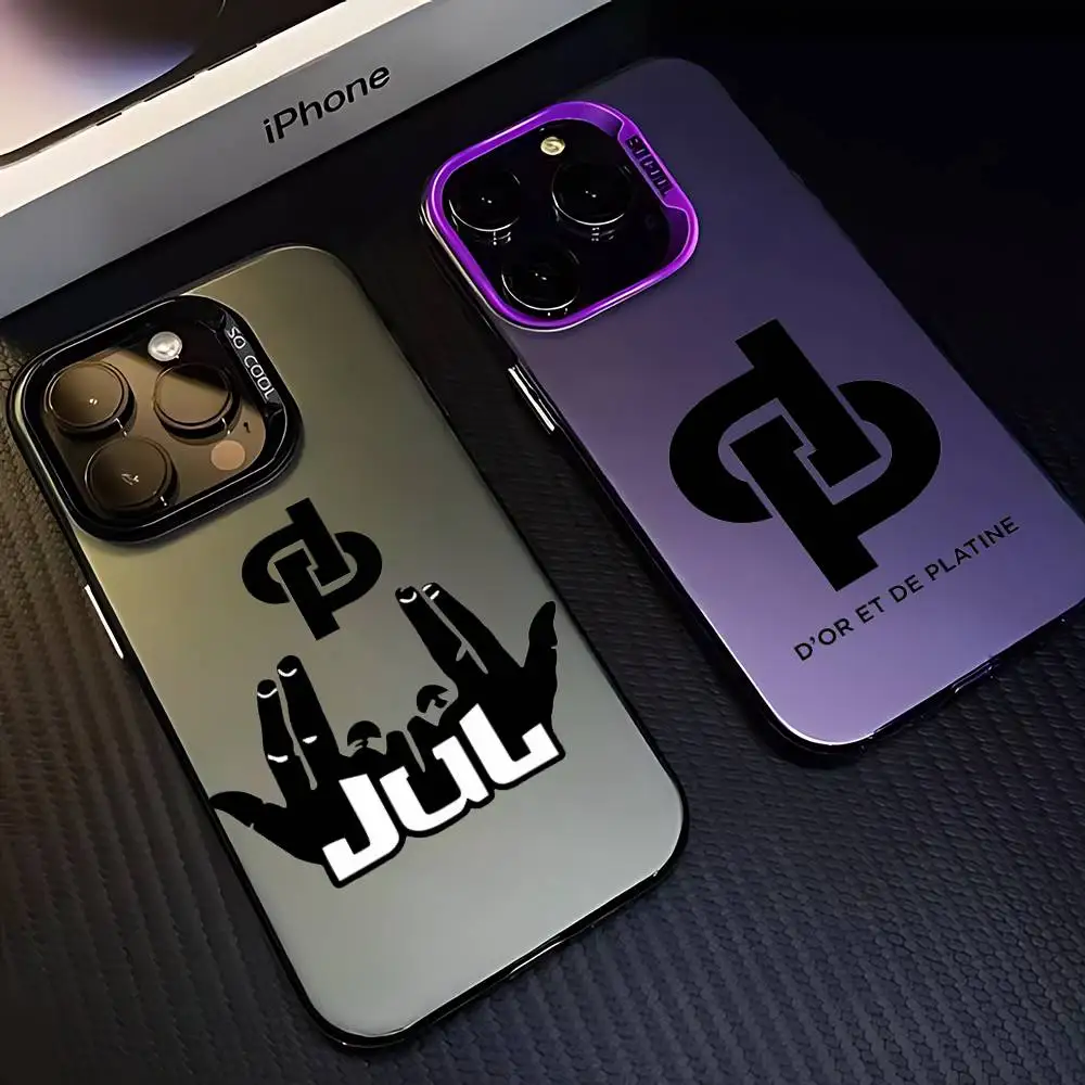 

Rapper J-JuL Cest Pas-S Des Lol Phone Case For IPhone 17 16 15 Pro Max Plus 14 13 12 11 Black White Shockproof Phone Cover
