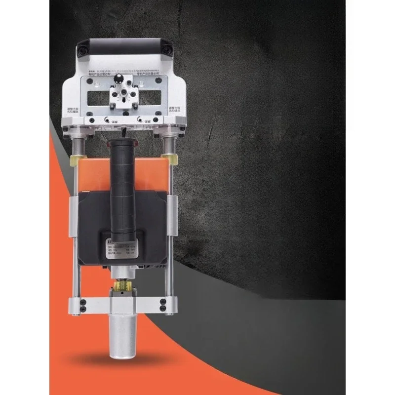 Woodworking board portable electric side hole machine numerical control cutting machine wooden tenon punch three-in-one