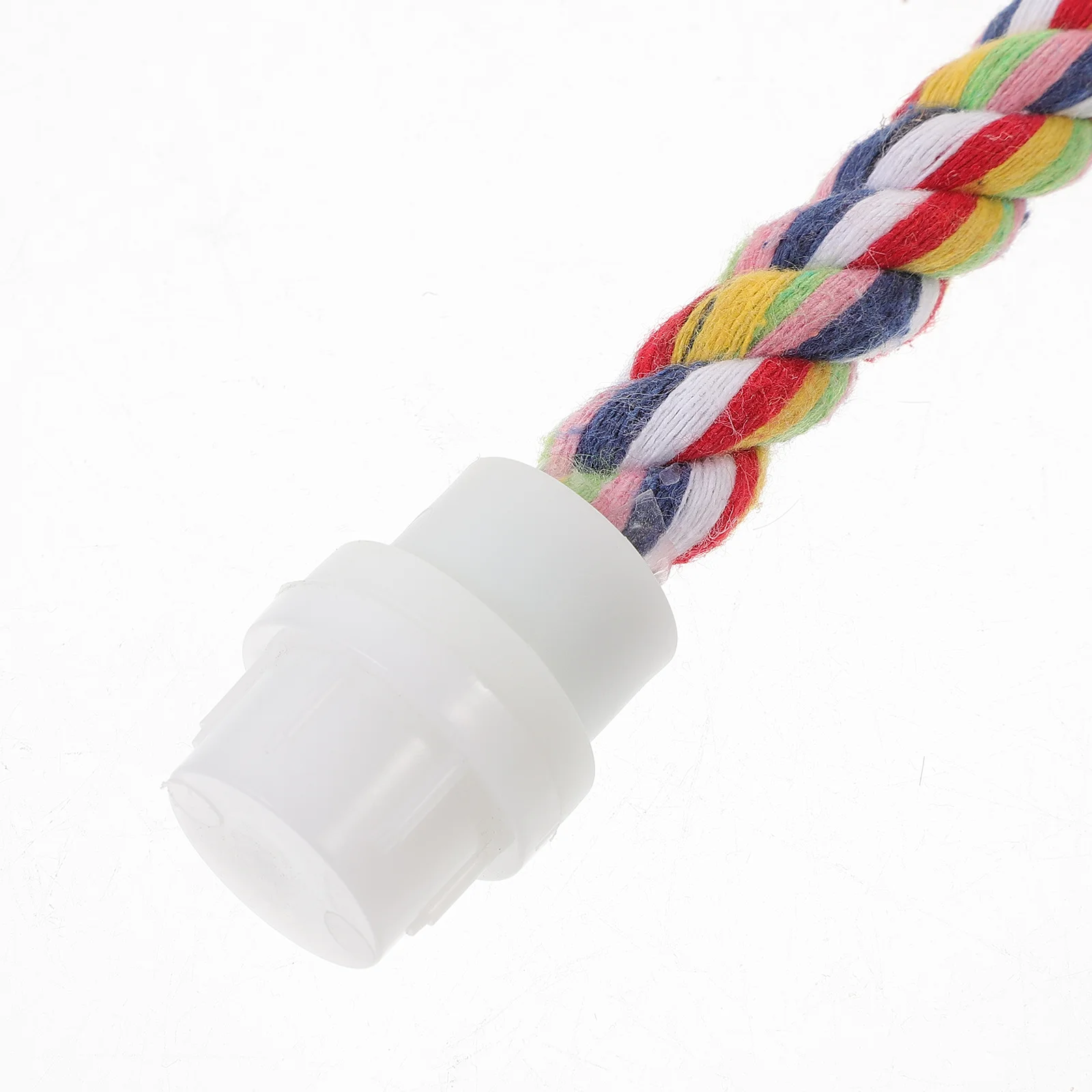

2Pcs Bird Rope Perch Cotton Durable Parrot Chewing Hanging Cage Accessories Parrot Toys Bird Rope Perch Cockatiel Toy