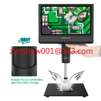Andonstar AD209 10 Inch Digital Microscope 1080P Adjustable LCD Display Microscope for Soldering Microscope Phone Watch Repair