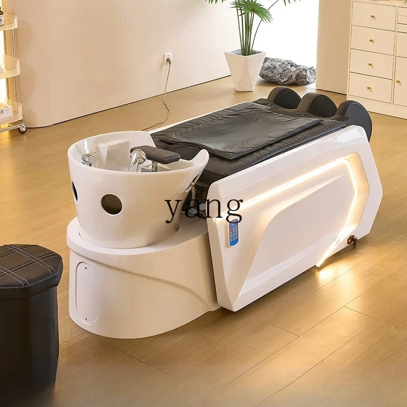 LTT shampoo bed barber shop special automatic water circulation bed with water heater