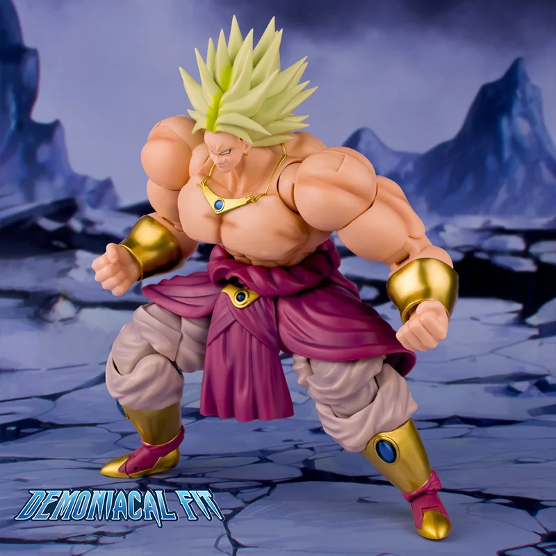 متوفر في المخزون شيطاني صالح برولي عمل الشكل لعبة دراغون بول الأسطوري Berserker 2.0 أرقام برولي تمثال SHF تحصيل لعبة مجسمة
