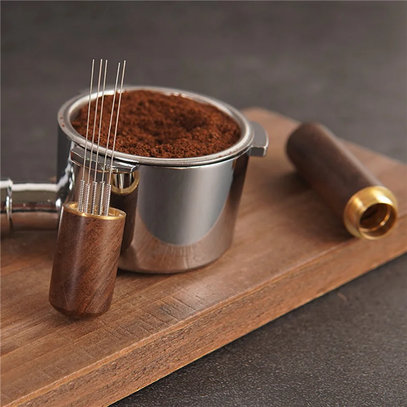 10X กาแฟ Tamper เข็มสแตนเลส Espresso Powder Stirrer จําหน่าย Leveler WDT เครื่องมือ Cafe กวน A
