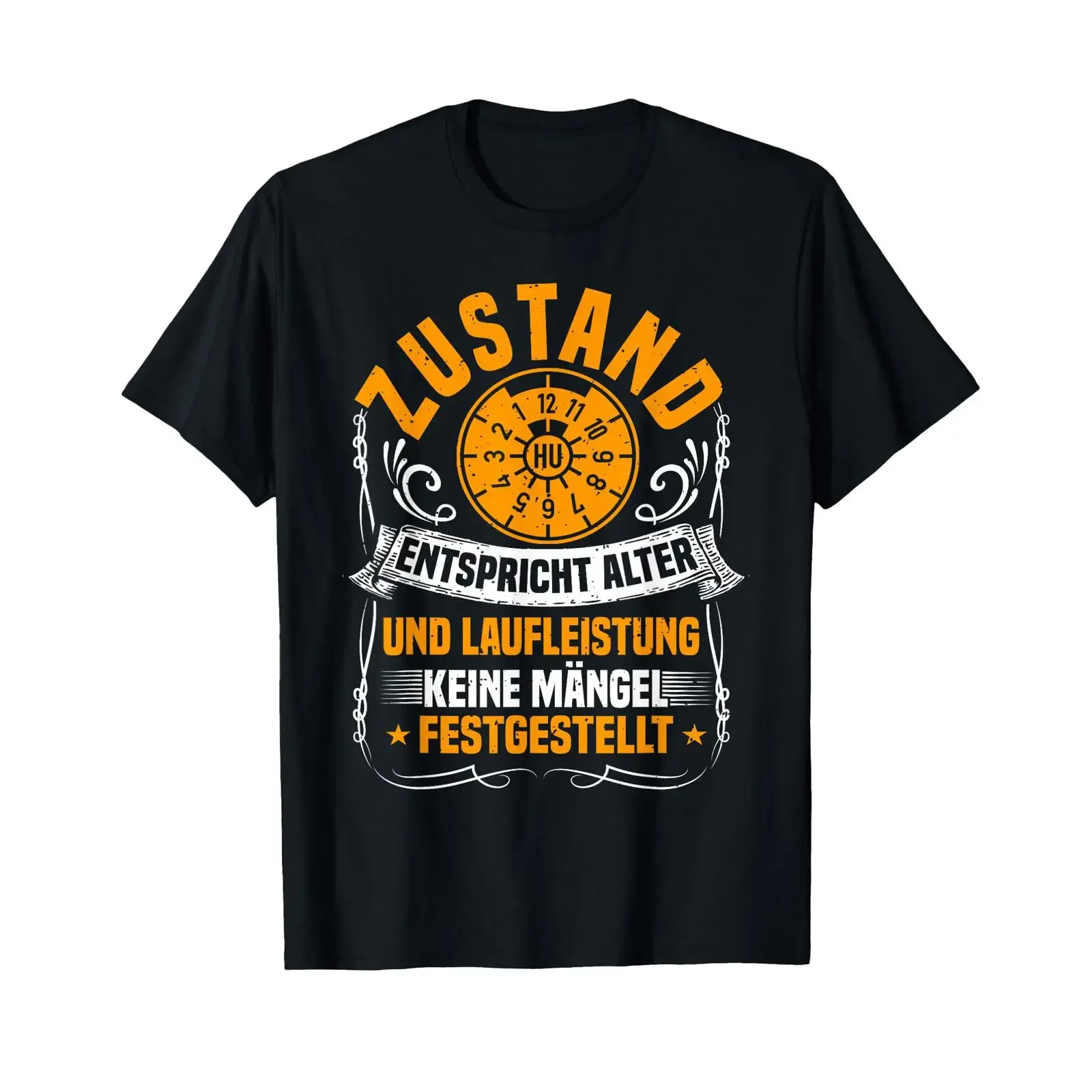 Condition appropriate for age and mileage birthday T shirt vintage Washed Versatile Breathable Slightly Stylish Soft graphic