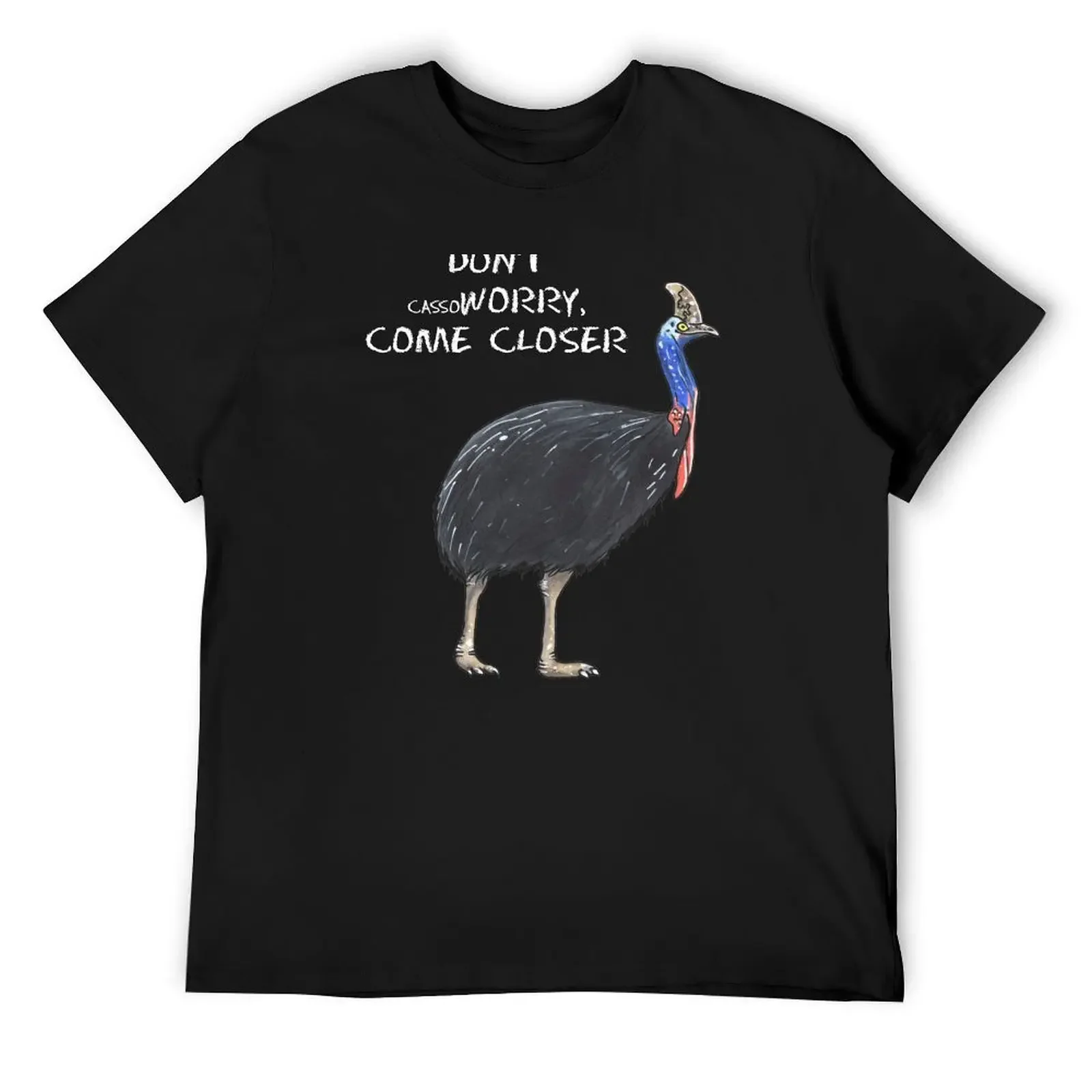 

Cassowary - Animal series T-Shirt tees T-shirts man blue archive cheap stuff men clothings