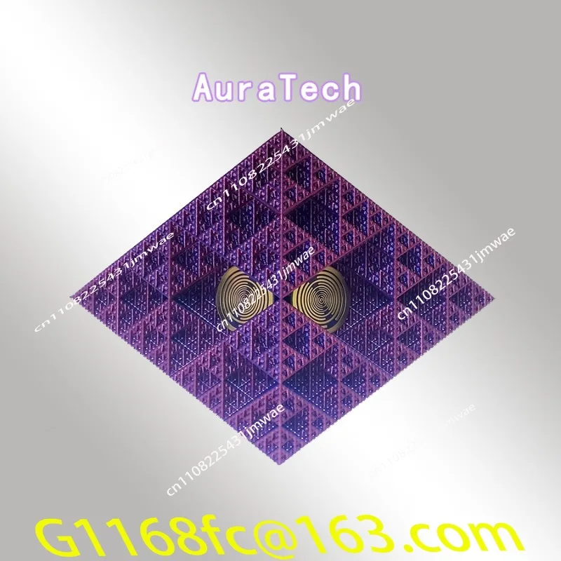 Polarizing Disk Multi-Frequency Oscillator Enhancement Generator Crystal Practice Pyramid