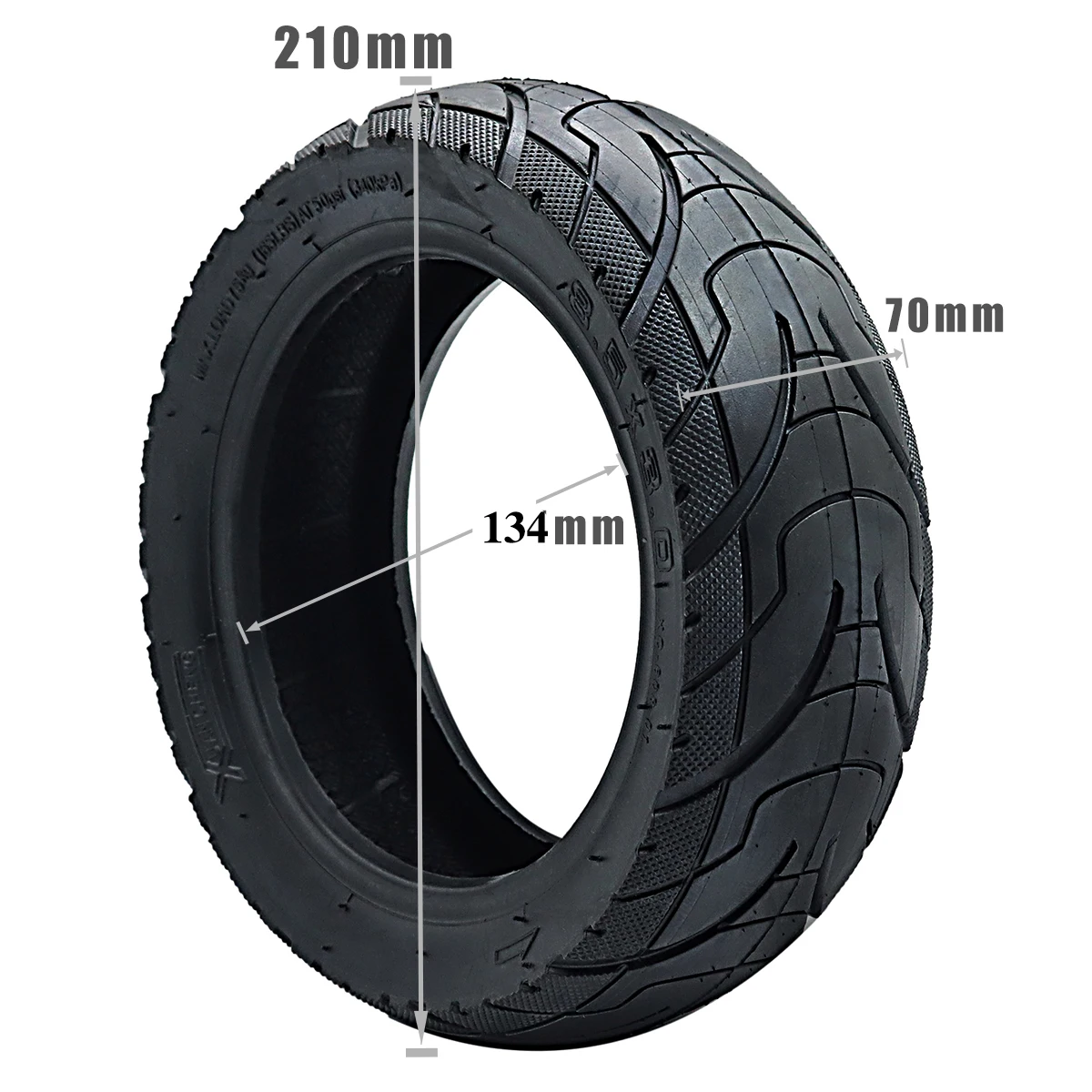 Ban dalam ban luar pneumatik 8.5x3.0, ban dalam tiup untuk skuter listrik VSETT 8 9 nol 8 9 PRO 8.5 inci 8 1/2X3.0