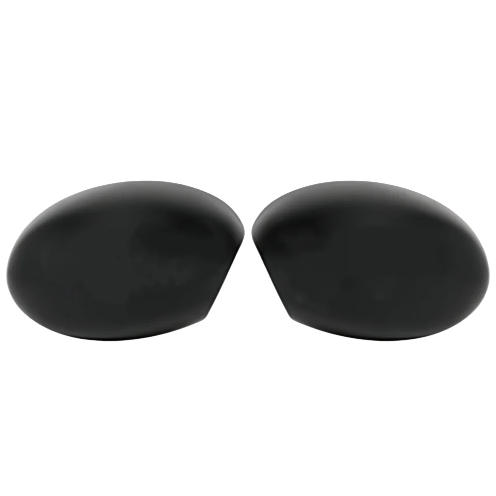Car Mirror Shell Rearview Mirror Cap For Daily Driving ABS Plastic Material Black Finish Ultra-light Weight Weather Resistant