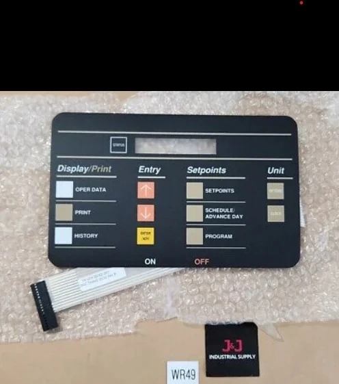 

Chiller Refrigeration Compressor Spare Parts Control Panel Keyboard 024-36082-007