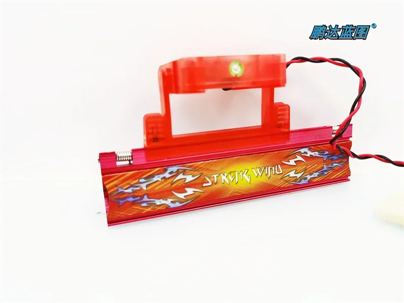 Pengda Blueprint Desktop Memory Module Graphics Card Vest Heat Sink LED Luminous 4010 Silent 4CM Heat Sink Fan 40 * 40 * 40MM