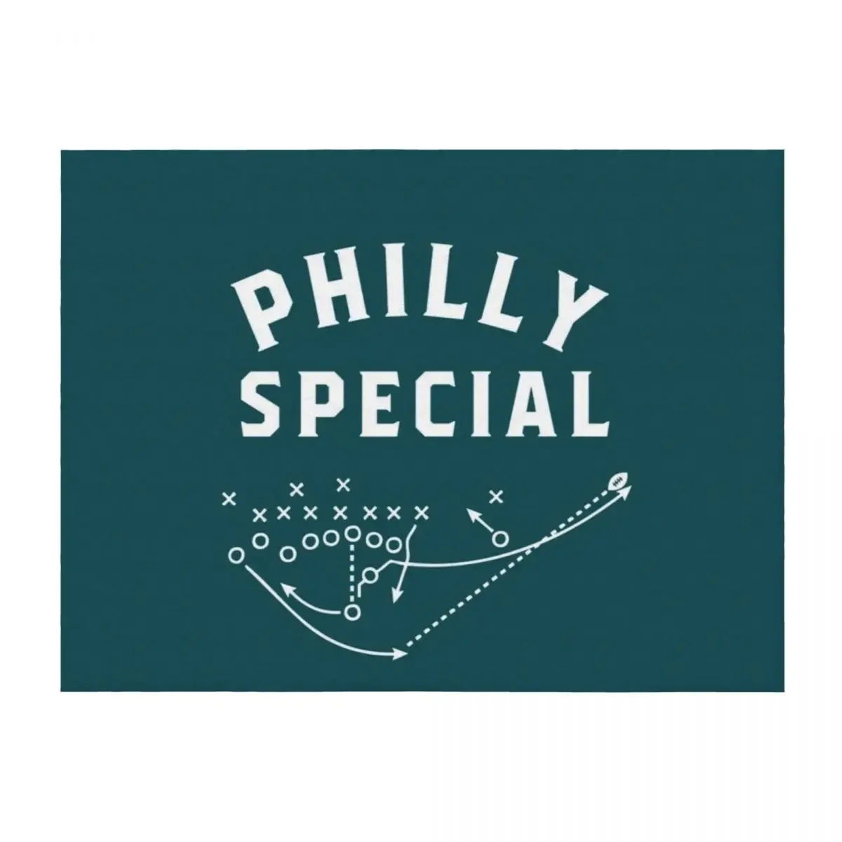

Philly Special trick play Throw Blanket christmas decoration Softest Thin Single Blankets