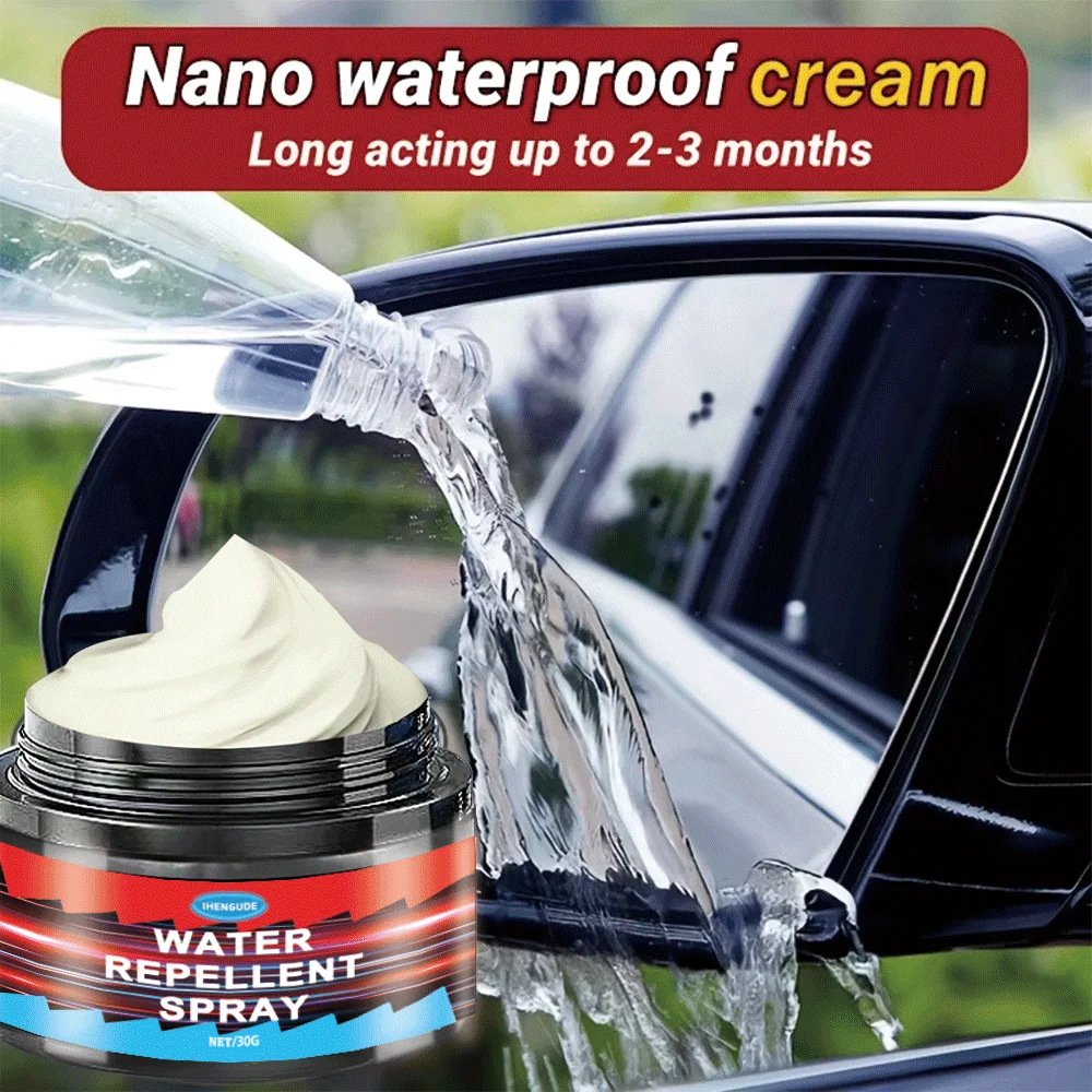 Car glass hydrophobic spray anti-rain anti-fog coating kit