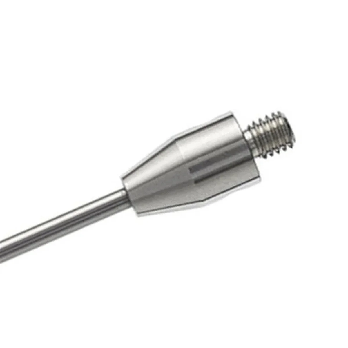 Acessórios n18r comparador de sonda cmm, peças de medição, toque de rosca e caneta de aço branco, ponta de 3mm, 50mm