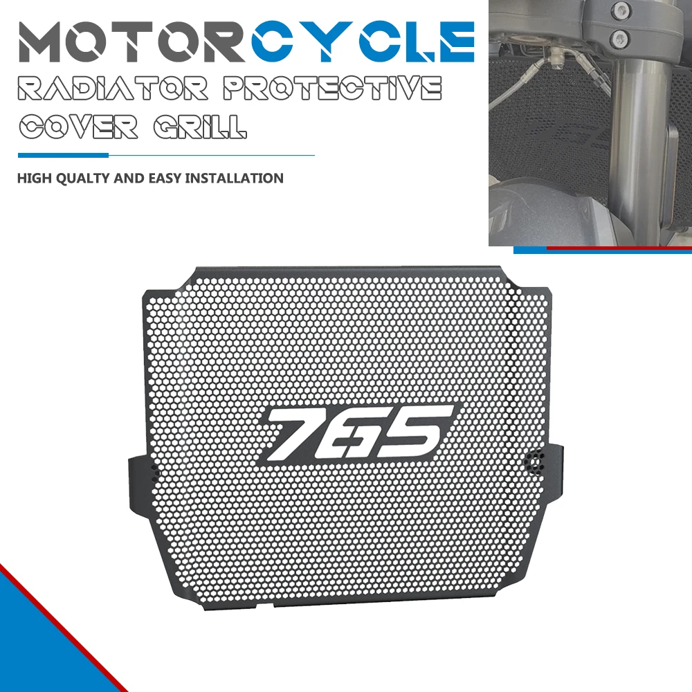 

For StreetTriple Street Triple 765 R RS 2023 Radiator Protective Cover Grill Water Tank Shield Guard Grille Shield Protector