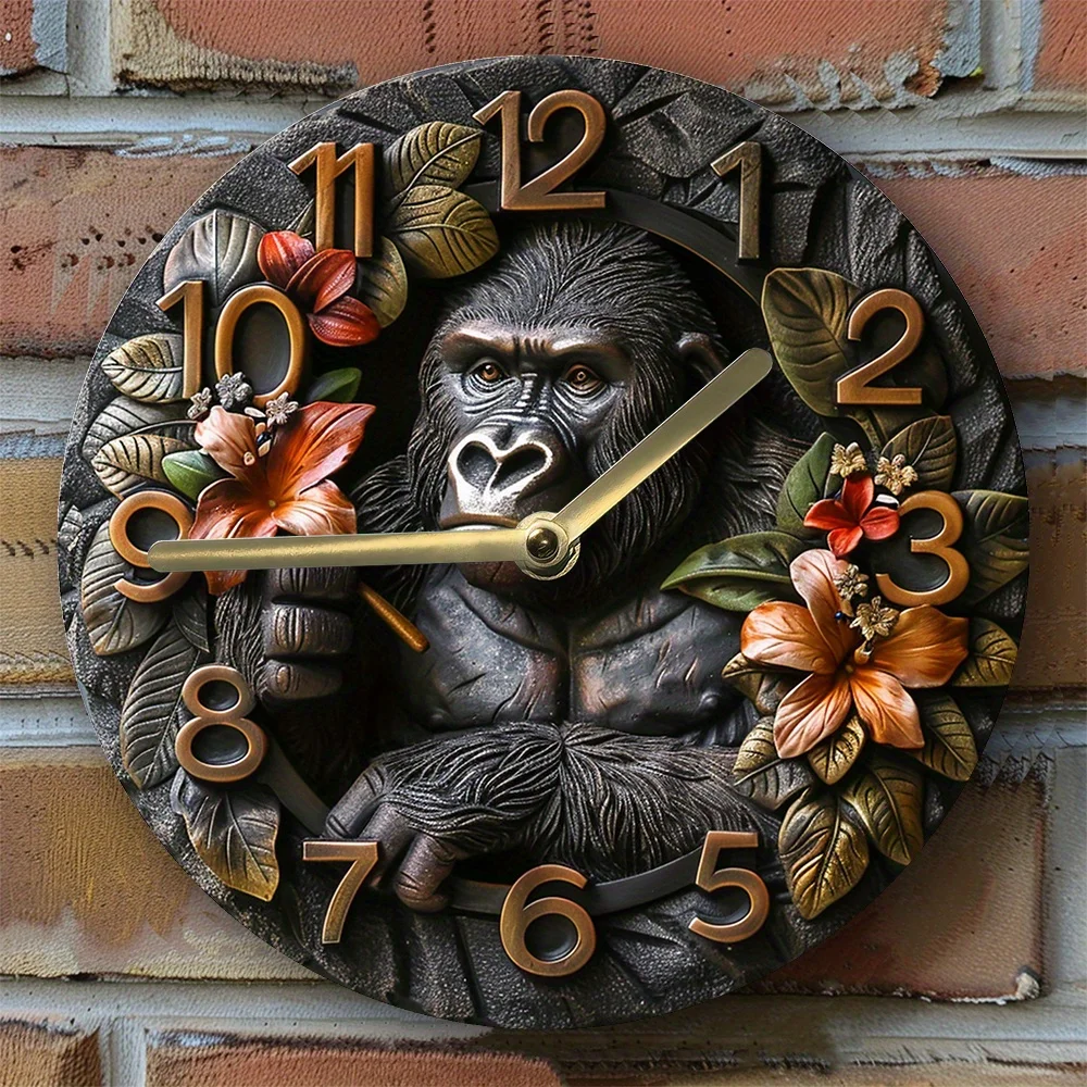 高品質のアルミニウム製壁掛け時計,ペット愛好家に最適,公開日の装飾,DIY入り口,アクセントアクセントアクセント,夏
