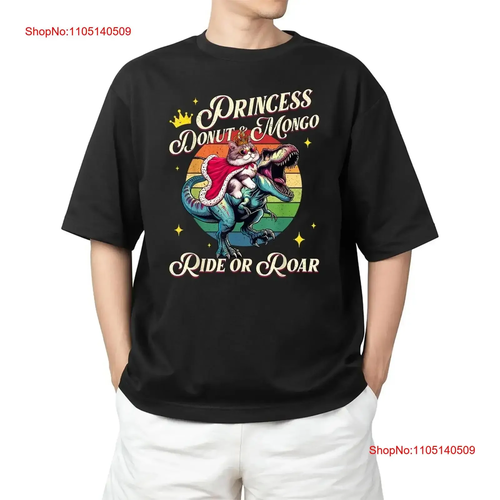 الأميرة دونات مونغو الزنزانة الزاحف كارل تي شيرت صالح ل S 4XL خمر غسلها قليلا تنفس امتدت أنيق متعدد الاستخدامات #1