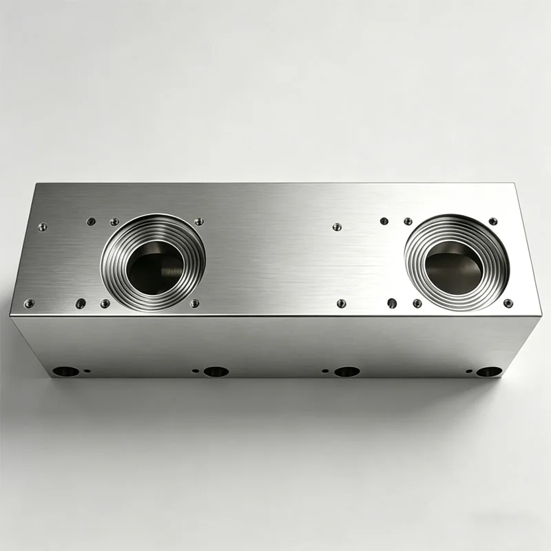 5 Axis CNC Machined Vision System Mounting Bracket | High Accuracy CNC Aluminum Parts for AI Guided Robotic Camera Modules