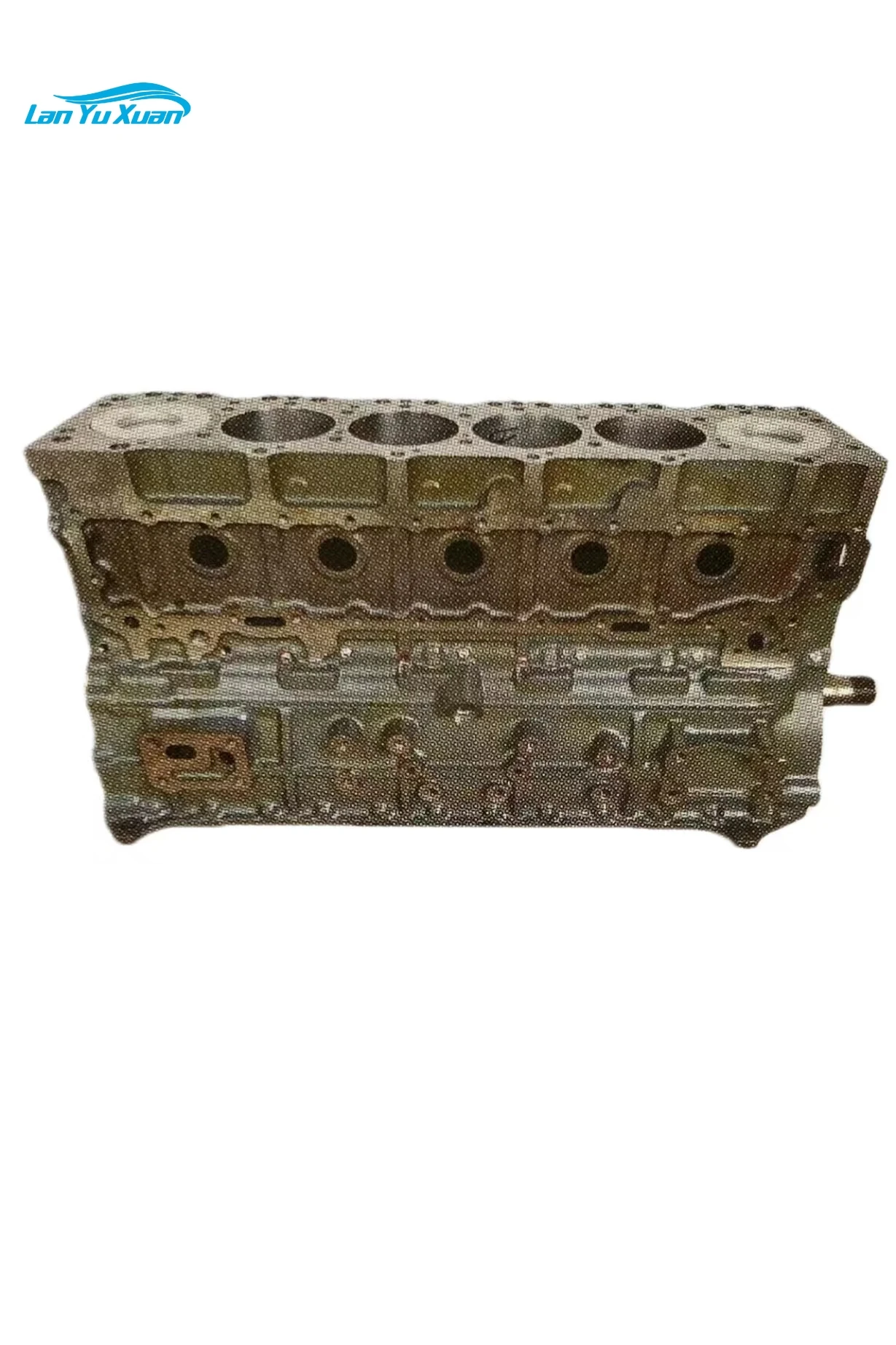 4HK1 excavator high-quality cylinder head assembly-3