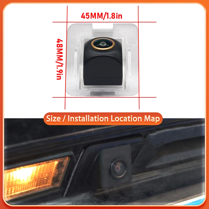 HD 170° Vehicle Rear View Camera For Mercedes Benz X204 GLK Class GLK320 GLK300 GLK250 GLK220 2009~2015 Car Reversing Monitor