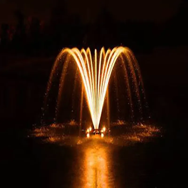 Water Faery Home Decorative Light Show Floating Water Fountains for Garden Lake Outdoor Exterior Hotel Villa Nighttime
