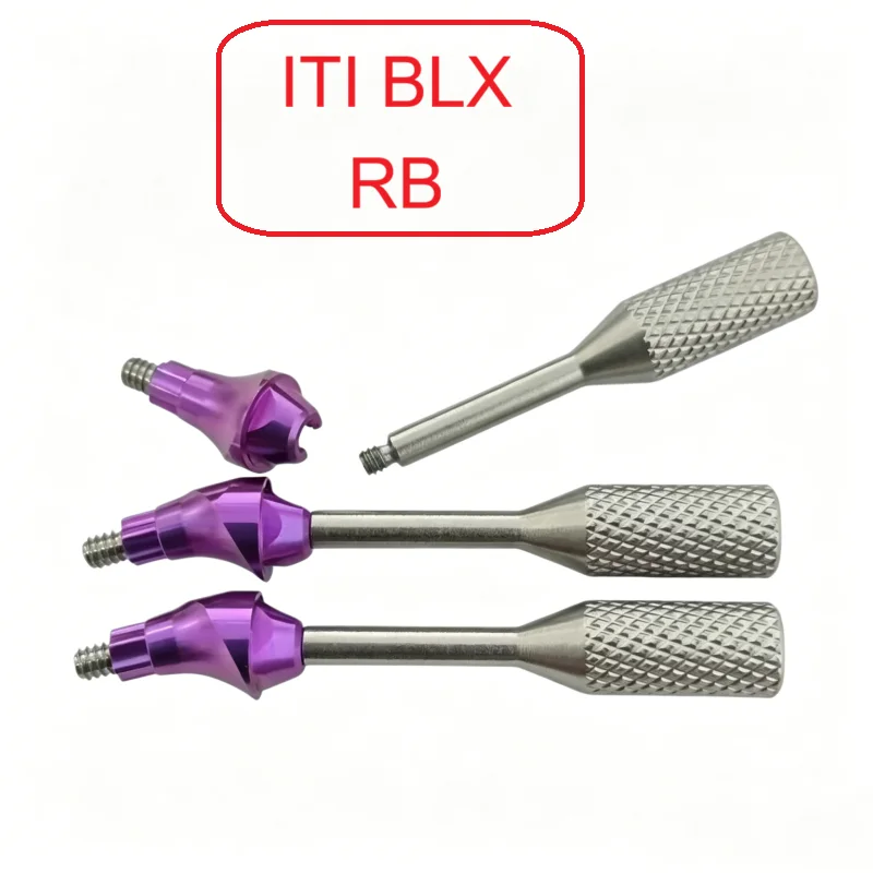Straumann BLX 4.6 RB WB Pilar con tornillo de retención, angulado 17 °   Implante ITI BLC MUA, pilar angulado de 30 grados, pilar multiunidad