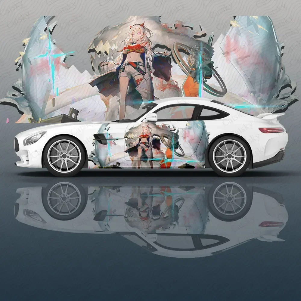 

animal Arknights Car Decal Protective Film Vinyl Racing Side Graphics Wrap Accessories Spray Paint auto Stickers