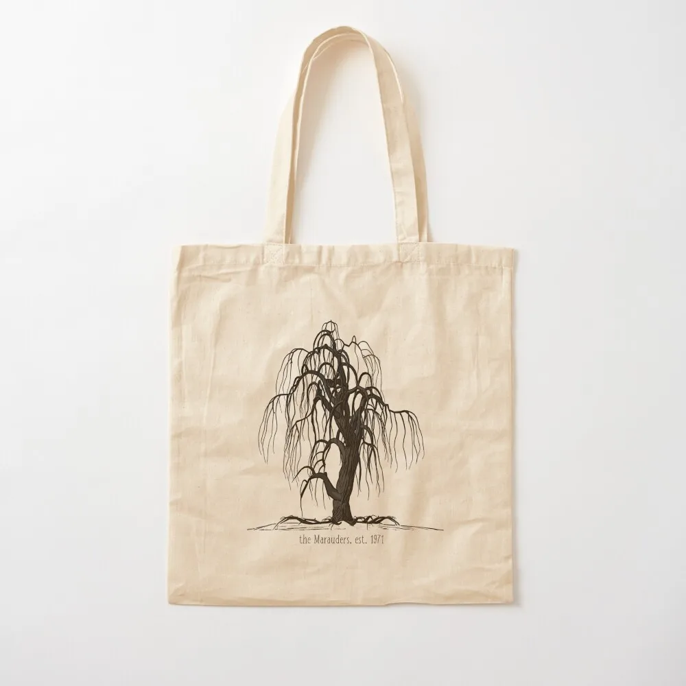 

Marauders Willow Tree version 1 Tote Bag woman shopping bag Custom bag shopper women