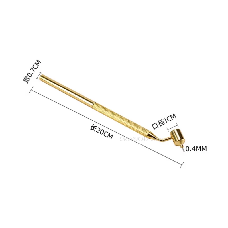 Keramik Pigment Zeichnung Goldene Stift 0,3/0,5/0,7mm Flüssigkeit Schriftsteller DIY Keramik Malerei Färbung Glattes Schreiben keramik Werkzeuge – Detail 5