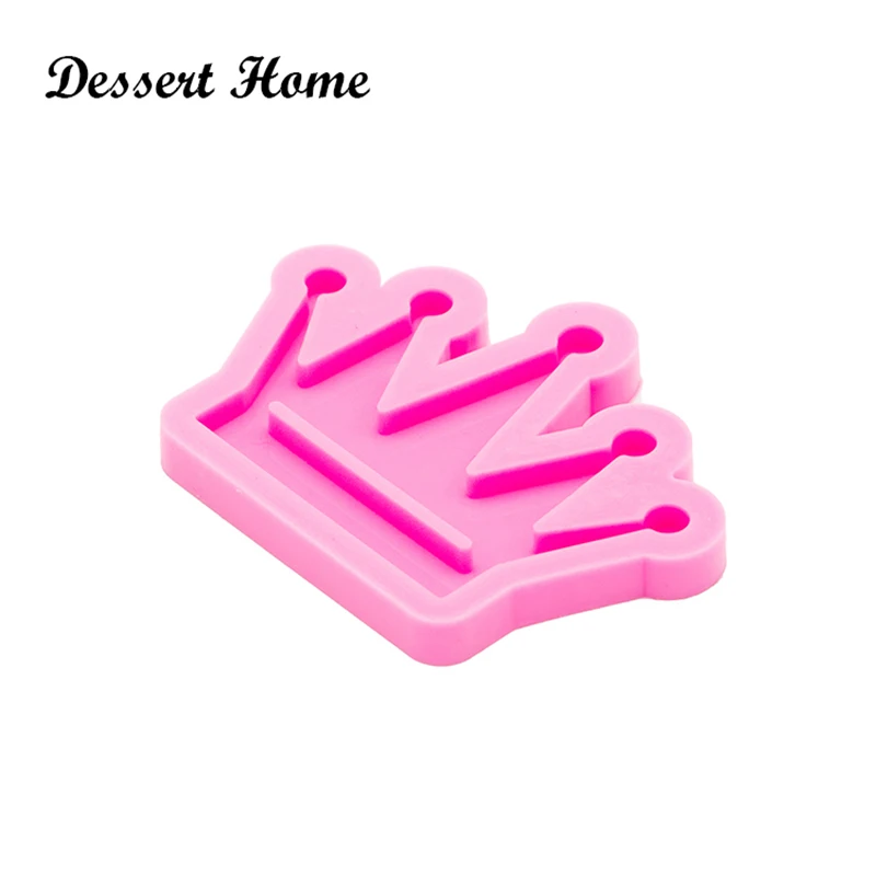 DY0306 Bright Crown Mold Resin Craft, Silicone Mould for Epoxy Resin, Keychain Molds, DIY Resin jewellery making