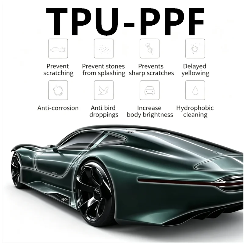 TPU PPF Gloss  Film XF-E FILM PPF Highest quality Transparent  Paint Protection Film Anti-yellowing  Self-healing thermal repair