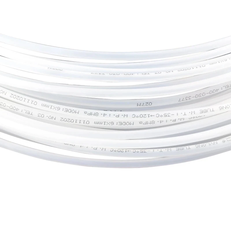 Nylon Tube PA 4mm 6mm 8mm 10mm 12mm Line Hose Compressor 1M/2M/5M/10M/15M/20M Tubing Pneumatic Smooth Oil Pipe