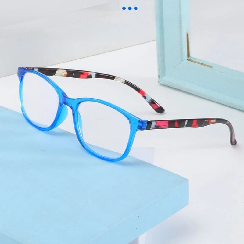 

Men's Women's Square HD Presbyopia Glasses Fashionable Anti-blue Light Small Frame Reading Glasses PC Frame Farsighted Glasses