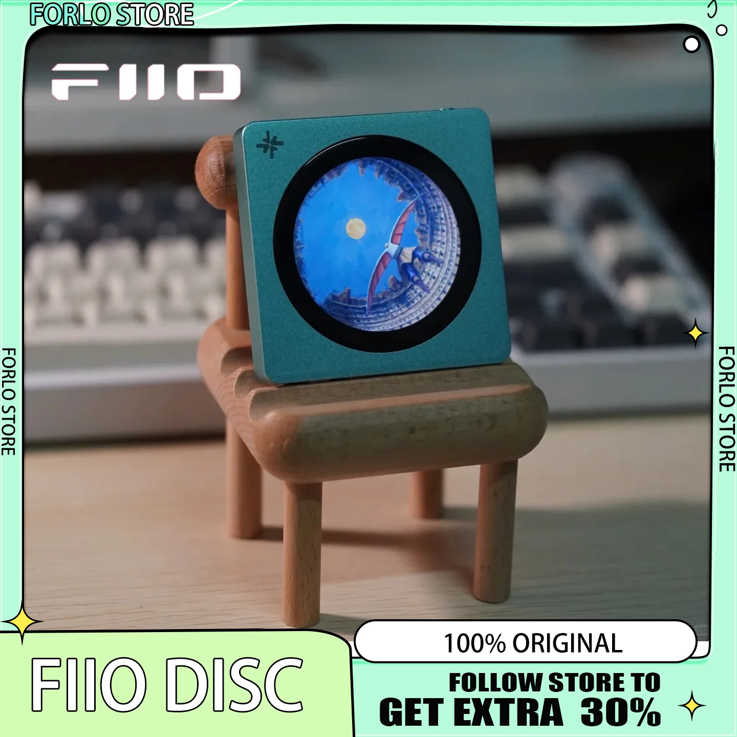 Fiio Snowsky Disc ポータブルミュージックプレーヤー2T TF ハイレゾ