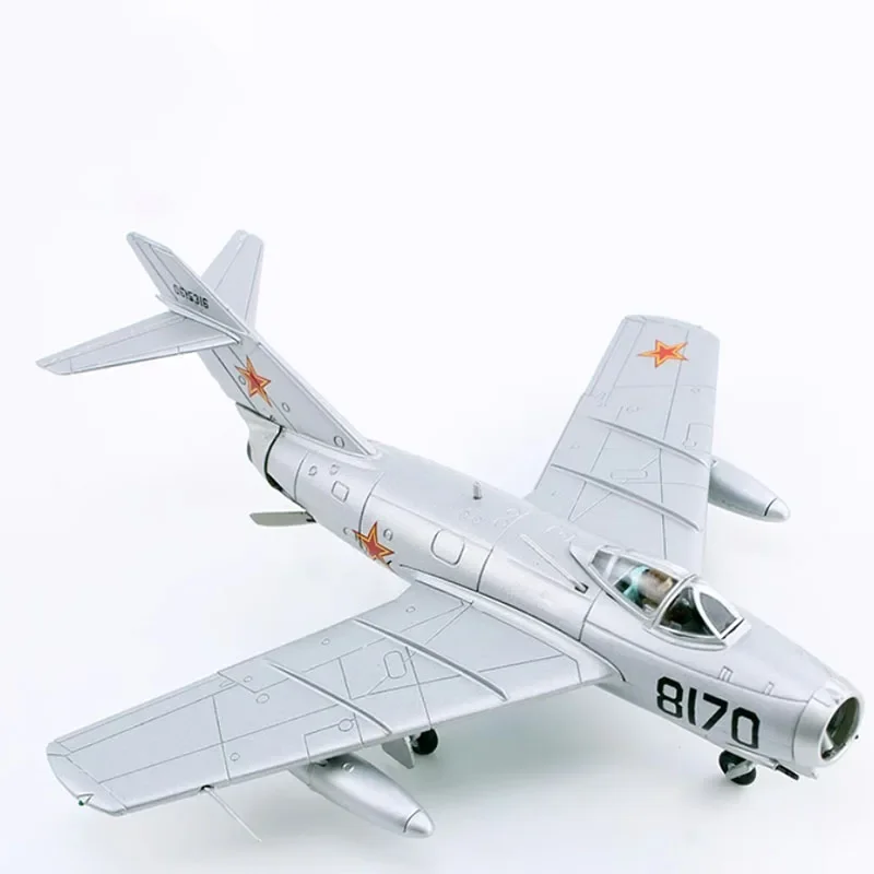 Diecast 1:72 Échelle MIG-15bis Jean Soviétique Alliage Fini Simulation Modèle Leges Décoration Souvenir Cadeaux Pour Adulte