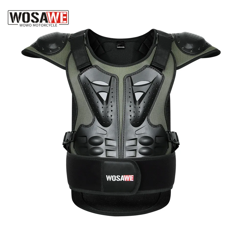 

WOSAWE Motorcycle Jacket Men Full Body Armor Motorcycle Motocross Racing Moto Armor Riding Motorbike Protection