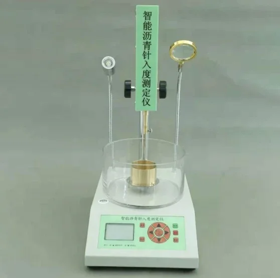 Аппарат для проверки проникновения SZR-6 Bitumen, автоматический пенетрометр асфальта