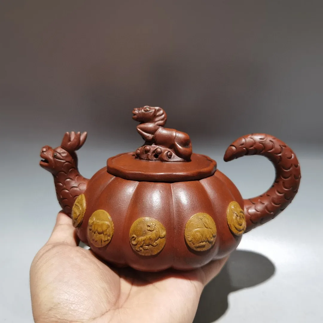 Exquisite Purple Clay Teapots With Exquisite Craftsmanship are Home Crafts Worth Decorating and Collecting