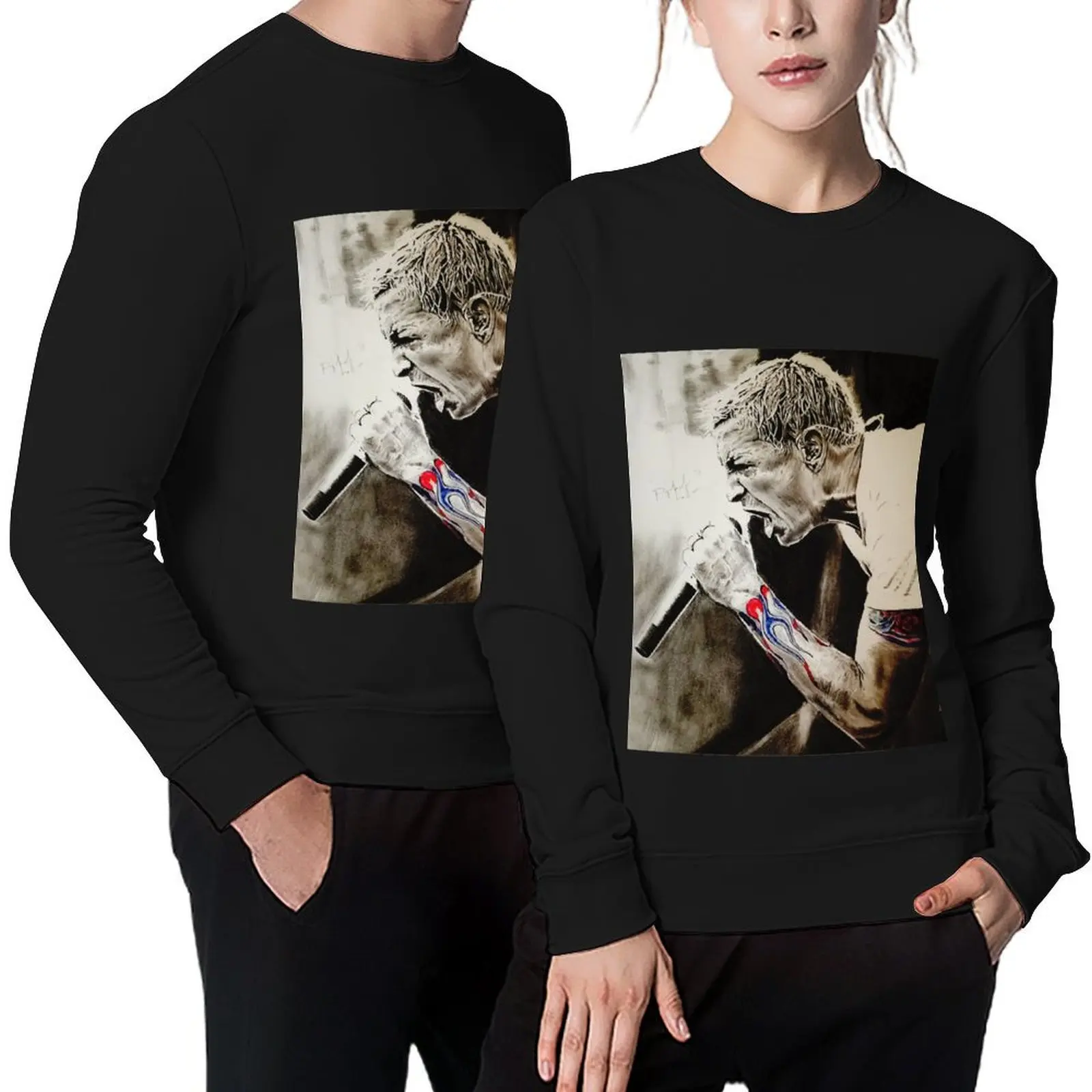 

Quand vient mon temps T-shirt classique Pullover men's autumn clothes autumn anime clothes men's coat men's sweatshirt