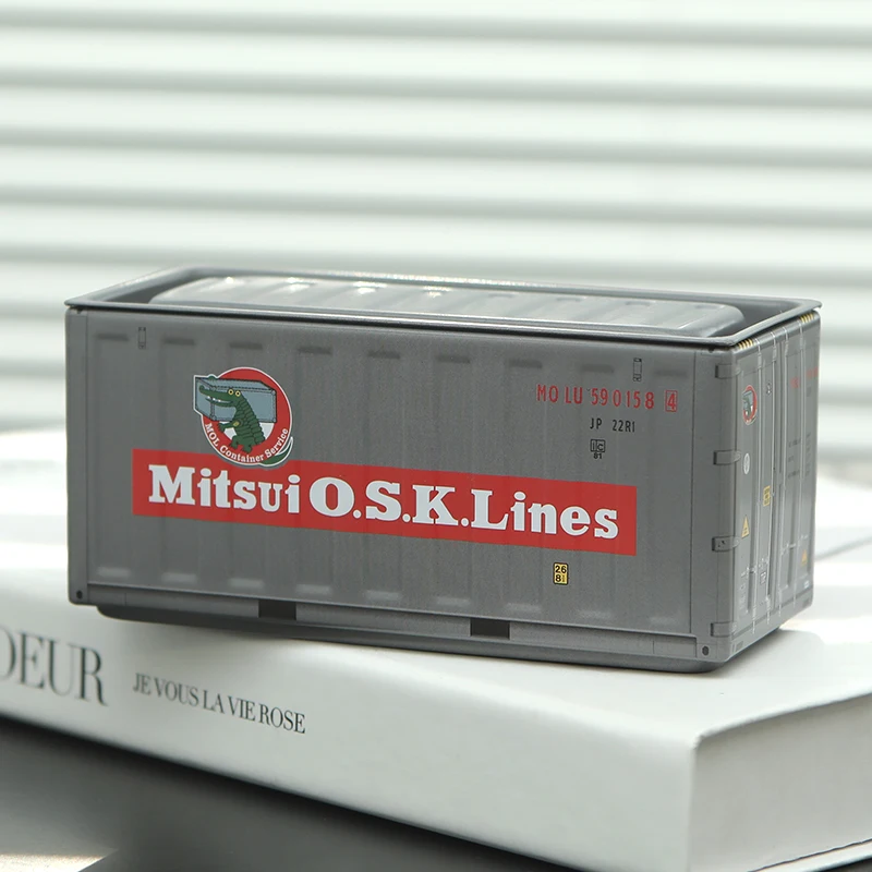 Mini ijzeren opbergdoos Creatieve decoratie Verzamel kleine voorwerpen Miniatuur opslag Display Box Desktop Mini Container Model Geschenken